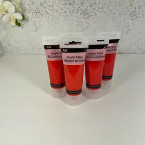 Jot Red Acrylic Paint Set